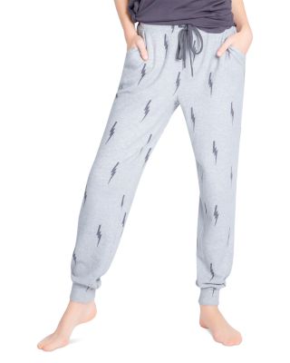PJ Salvage Lightning Bolt Print Pants 