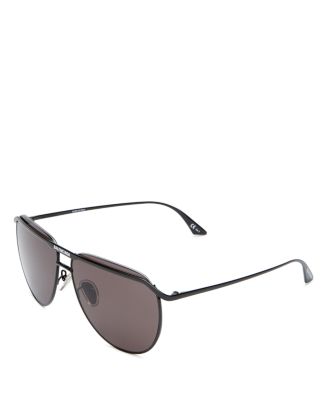 Balenciaga Brow Bar Aviator Sunglasses, 62mm | Bloomingdale's