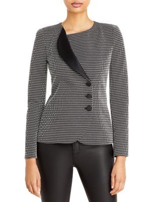 Emporio Armani Asymmetrical Jacket | Bloomingdale's