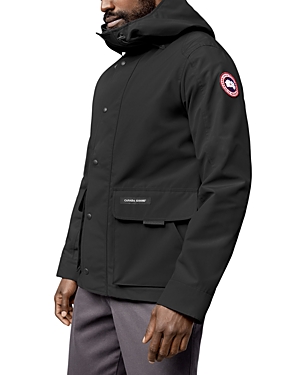 Shop Canada Goose Lockeport Jacket In Black