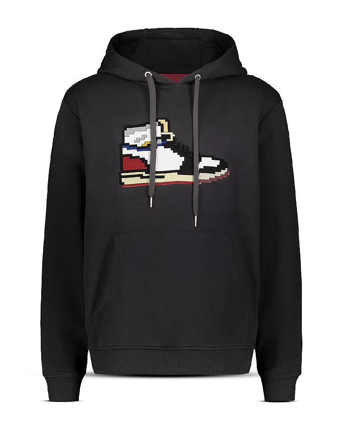 8-bit By Mostly Heard Rarely Seen Sneaker Graphic Hoodie In Black
