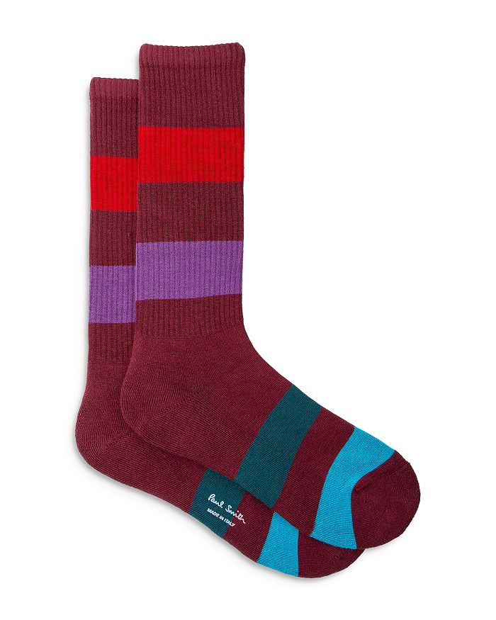 PS Paul Smith Zoom Stripe Socks | Bloomingdale's