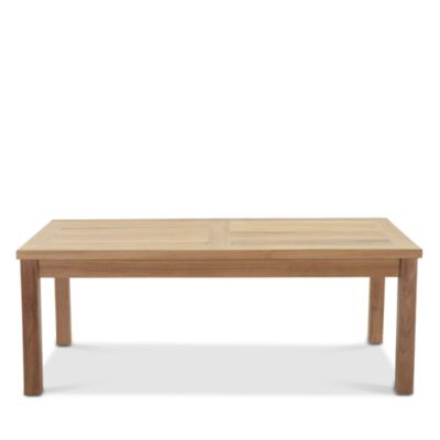 Marina Outdoor Patio Teak Rectangle Coffee Table