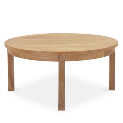 Modway Marina Outdoor Patio Teak Round Coffee Table