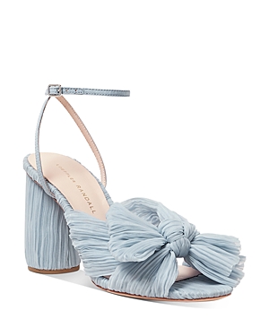 Loeffler Randall Women's Camellia Bow High-heel Sandals In Blue