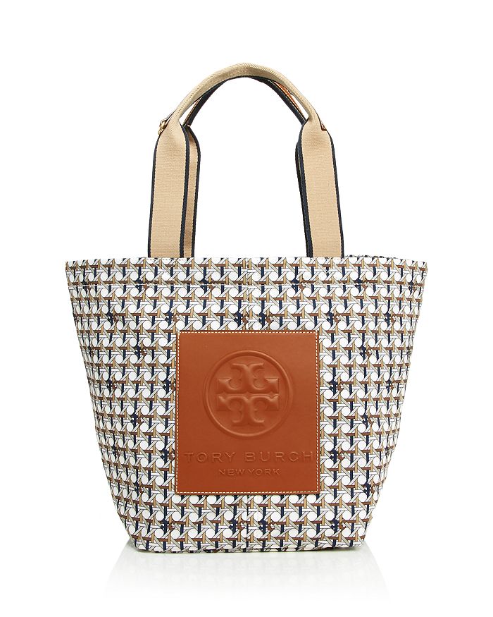 Tory Burch Medium Signature Print Tote Bloomingdale's