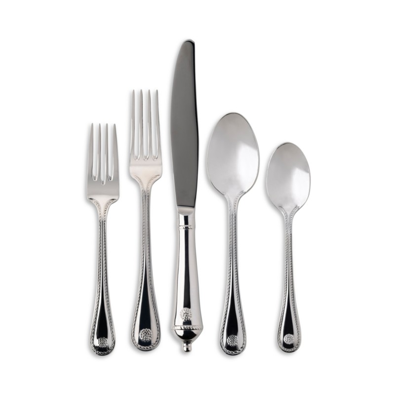 Juliska Berry & Thread Bright Satin 5 Piece Place Setting in Polished