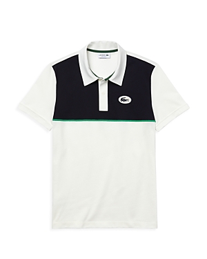 Lacoste Color Block Mini Pique Slim Fit Polo Shirt