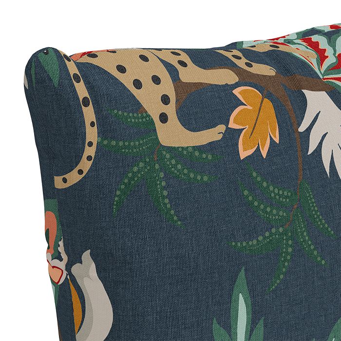 Shop Sparrow & Wren Outdoor Pillow In Venya Safari, 18 X 18 In Venya Safari Navy