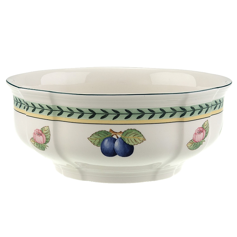 Villeroy & Boch French Garden Fleurence Round Vegetable Bowl In Fleurence