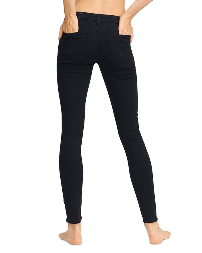 Shop Rag & Bone Cate Mid Rise Ankle Skinny Jeans In Black