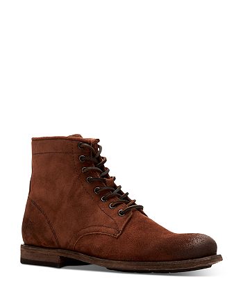 frye tyler lace up boots