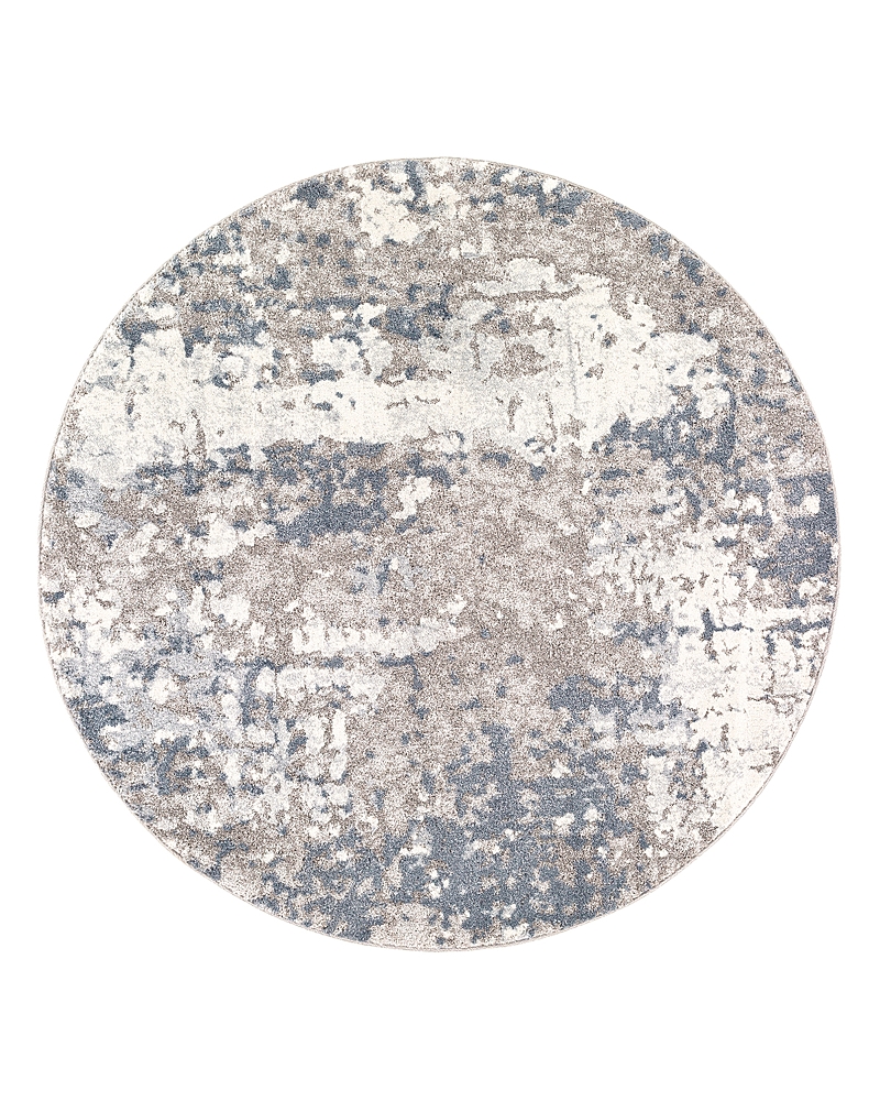 Surya Venice Vne-2304 Round Area Rug, 5'3 X 5'3 In Pale Blue