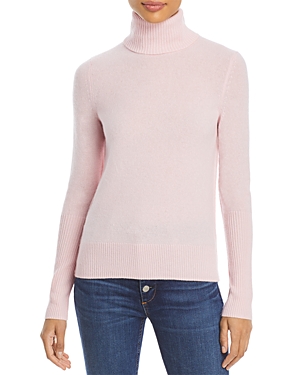 Aqua Cashmere Cashmere Turtleneck Sweater - 100% Exclusive In Blossom