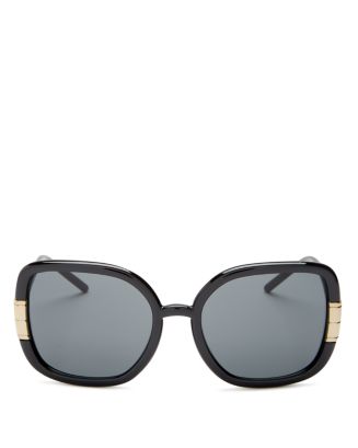 Tory Burch Square Sunglasses, 56mm | Bloomingdale's