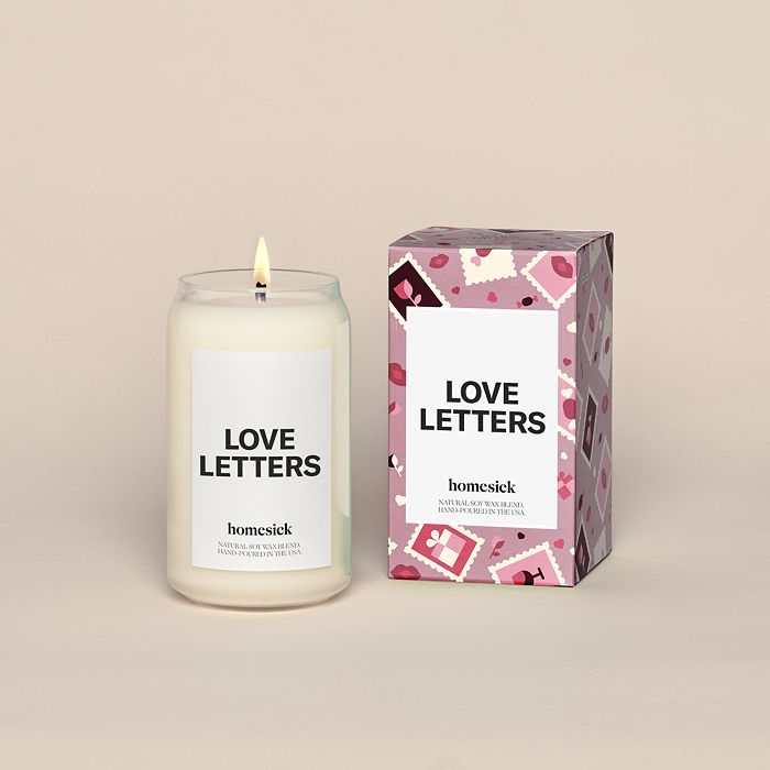 Homesick Love Letters Candle In Natural