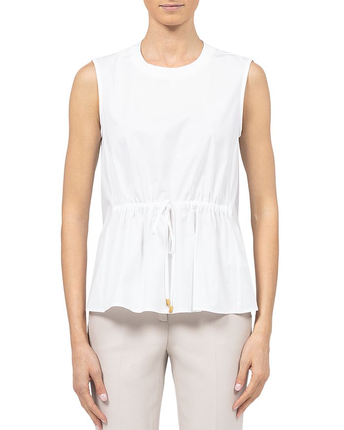 Peserico Drawstring Front Top | Bloomingdale's