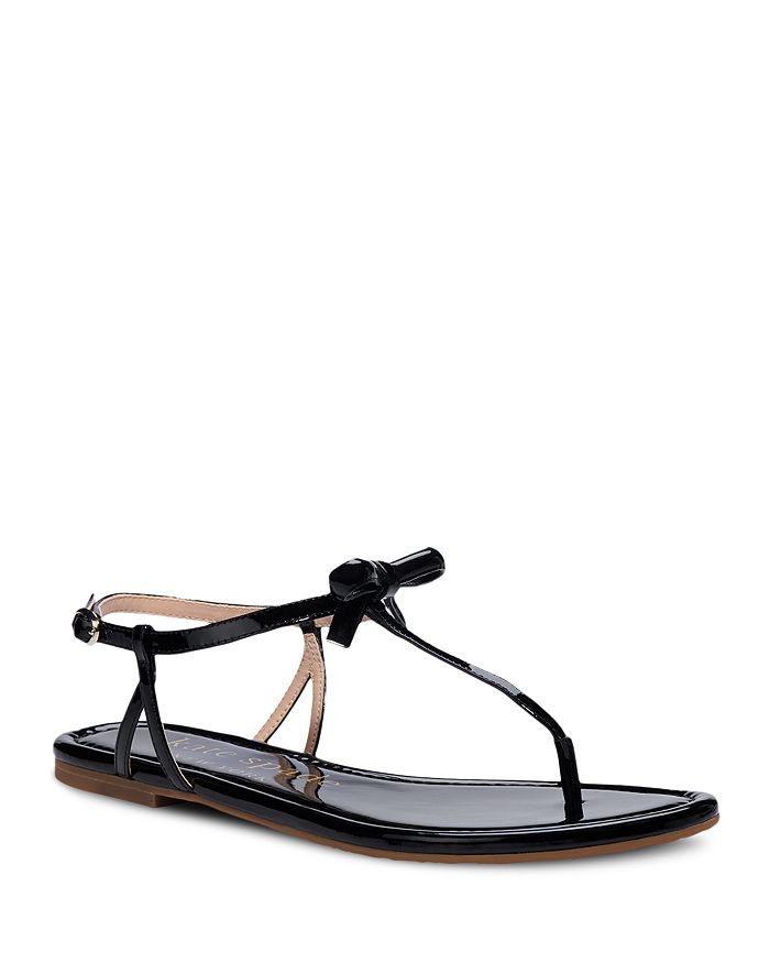 Leather thong sandals - Woman