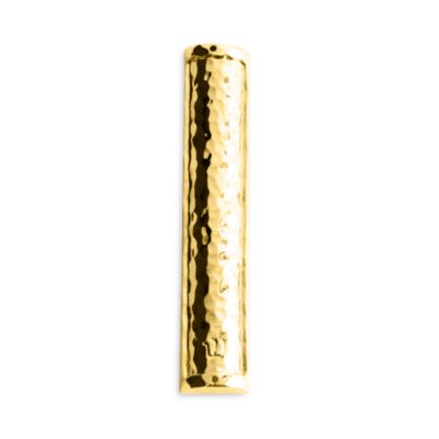 Hammertone Gold Mezuzah