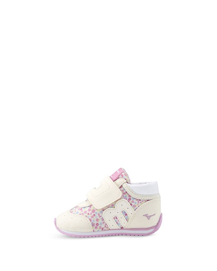 Shop Miki House X Mizuno Printed Sneakers Toddler In White