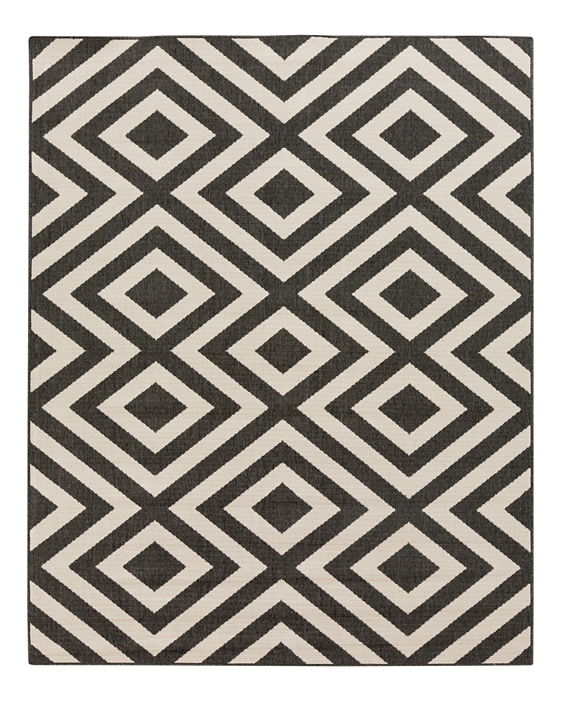 Surya Alfresco Alf-i Area Rug, 2'5 X 4'5 In Black