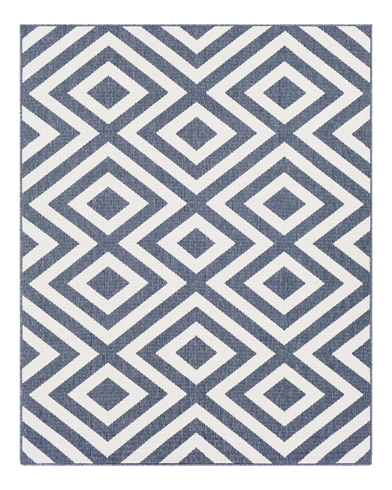 Surya Alfresco Alf-i Area Rug, 2'5 X 4'5 In Charcoal