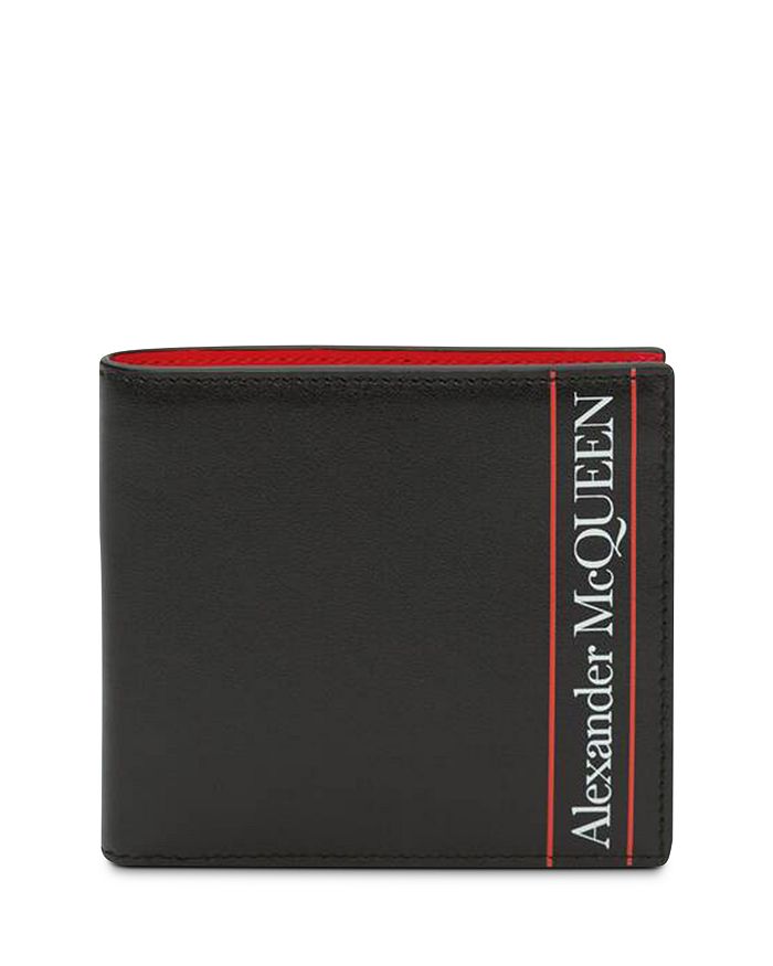 Alexander McQUEEN Leather Logo Bifold Wallet | Bloomingdale's