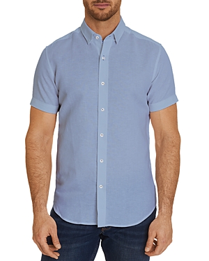 Robert Graham Bradley Solid Slim Fit Button-Down Shirt - 100% Exclusive