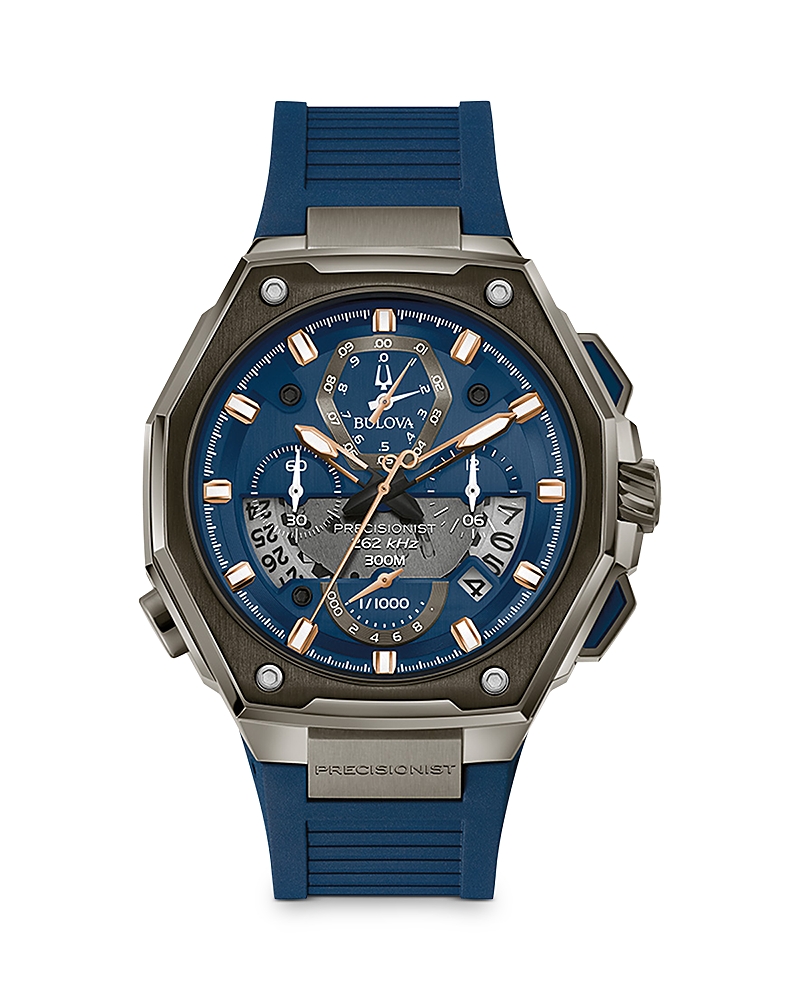 Bulova Precisionist Chronograph, 44.5mm · OS