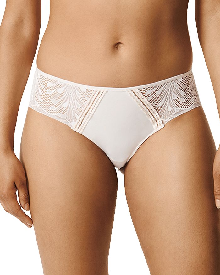 Passionata By Chantelle Thelma Lace Thong In Talc