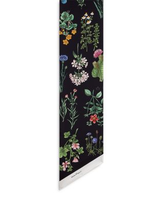 Salvatore Ferragamo - Silk Floral Scarf