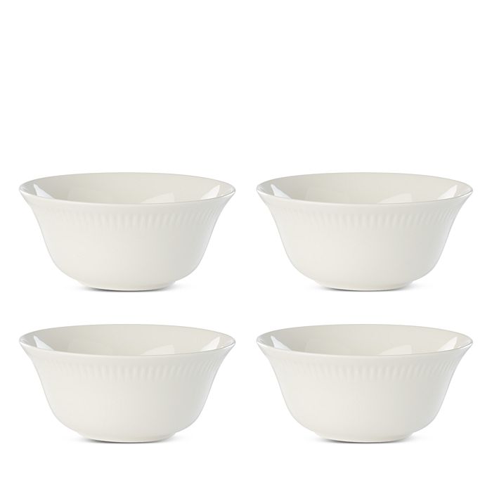Lenox Profile 4-piece All-purpose Bowl Set In White