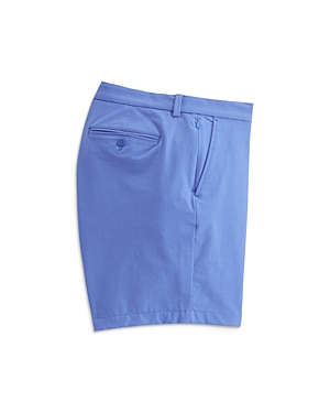 Vineyard Vines On-the-go Waterproof Performance Shorts In Tide Blue
