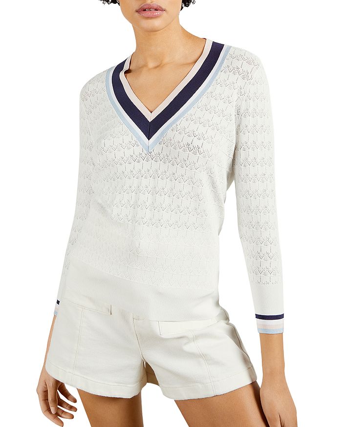 Ted baker top v neck sweater