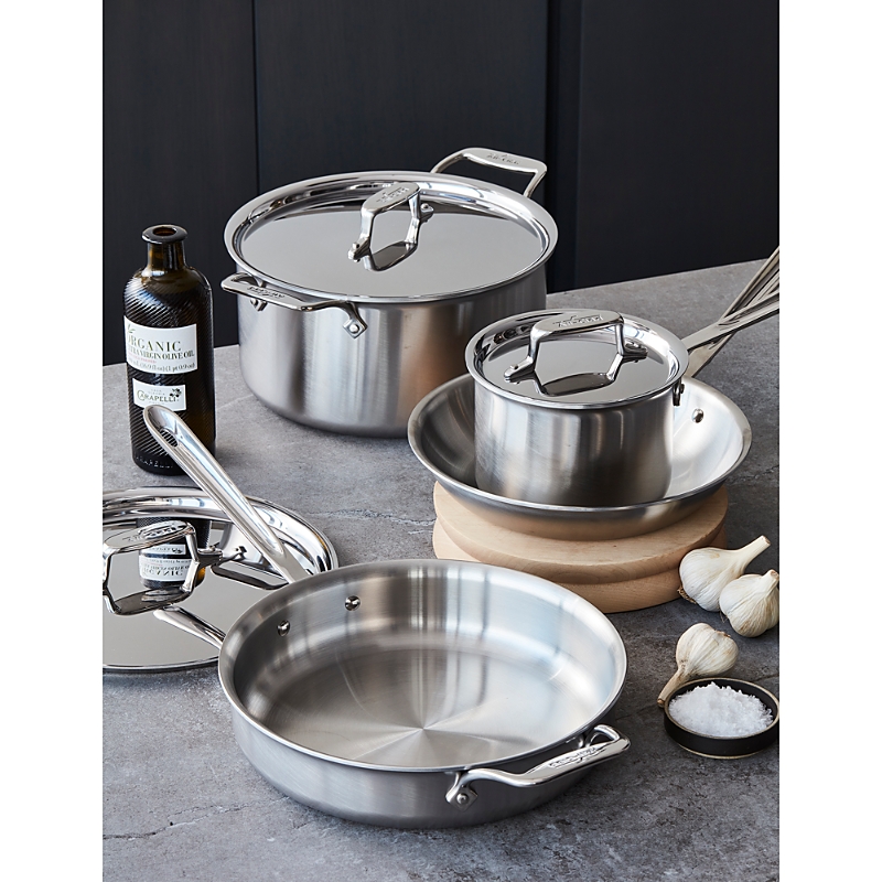 All-clad D5 Stainless Brushed 7-piece Cookware Set - Exclusive