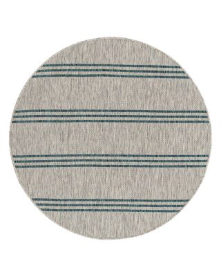 Jill Zarin Jill Zarin Outdoor Anguilla Round Area Rug, 6'7 x 6'7