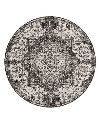 Jill Zarin Jill Zarin Outdoor Dubai Round Area Rug, 6'7 x 6'7