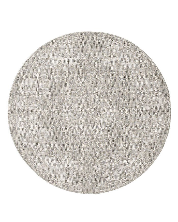 Jill Zarin Jill Zarin Outdoor Dubai Round Area Rug, 6'7" x 6'7