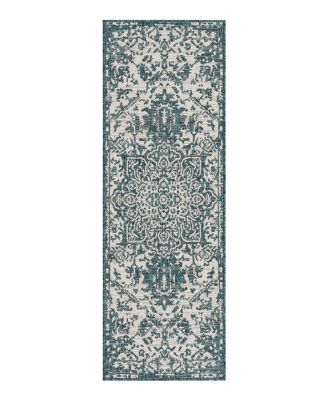 Jill Zarin Jill Zarin Outdoor Dubai Runner Area Rug, 2' x 8'