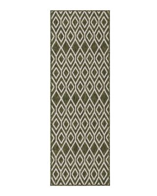 Jill Zarin Jill Zarin Outdoor Turks and Caicos Runner Area Rug, 2' x 8'