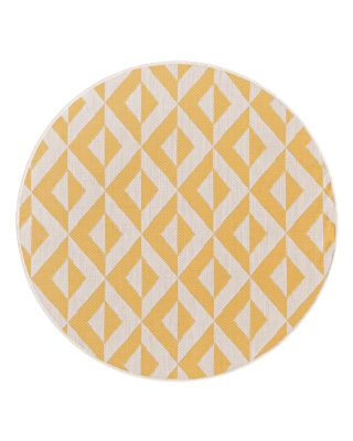 Jill Zarin Jill Zarin Outdoor Napa Round Area Rug, 4' x 4'