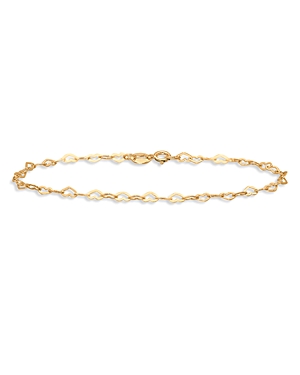 Aqua Heart Link Chain Bracelet - 100% Exclusive