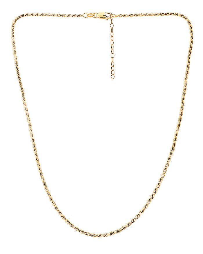 Aqua Cuban And Curb Link Chain Necklace, 16 - 100% Exclusive In Gold