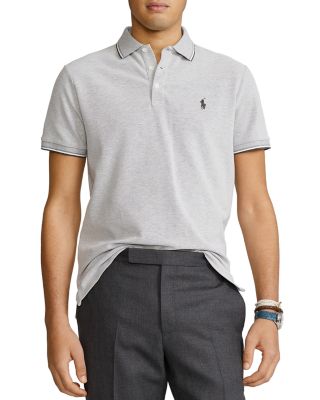 custom slim fit stretch polo