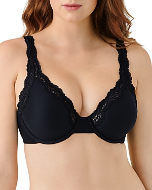 Shop Wacoal Softy Styled Underwire Full Coverage Bra In Black
