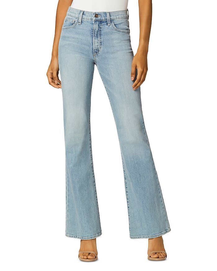 Joe's Jeans THE MOLLY HIGH RISE FLARE JEANS IN RUNAWAY