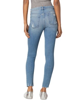 Women S Light Blue Skinny Jeans Ankle Crop More Bloomingdale S