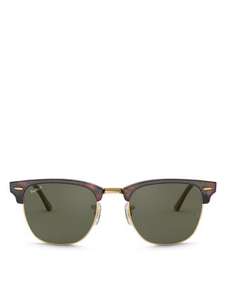  Polarized Classic Clubmaster Sunglasses, 51mm