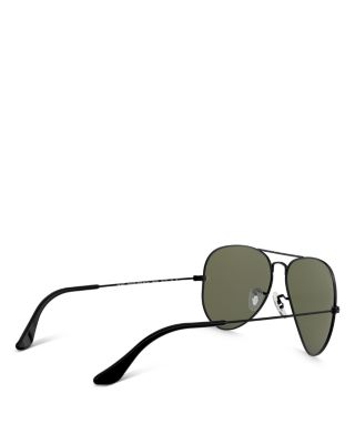  Polarized Brow Bar Aviator Sunglasses, 62mm