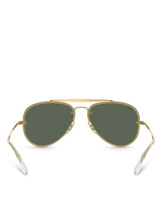  Blaze Aviator Sunglasses, 61mm